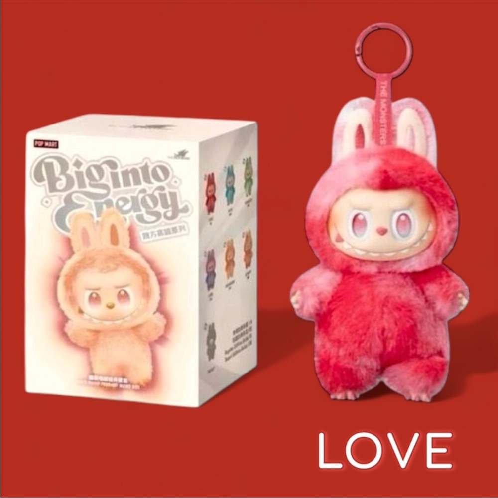 NIB Authentic Big Into Energy Love Labubu Confirmed - Picture 4 of 16
